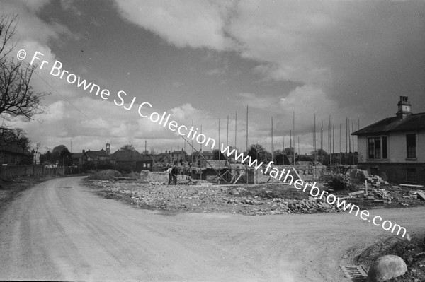 COLLEGE OF INDUSTRIAL RELATIONS NEW WING UNDER CONSTRUCTION